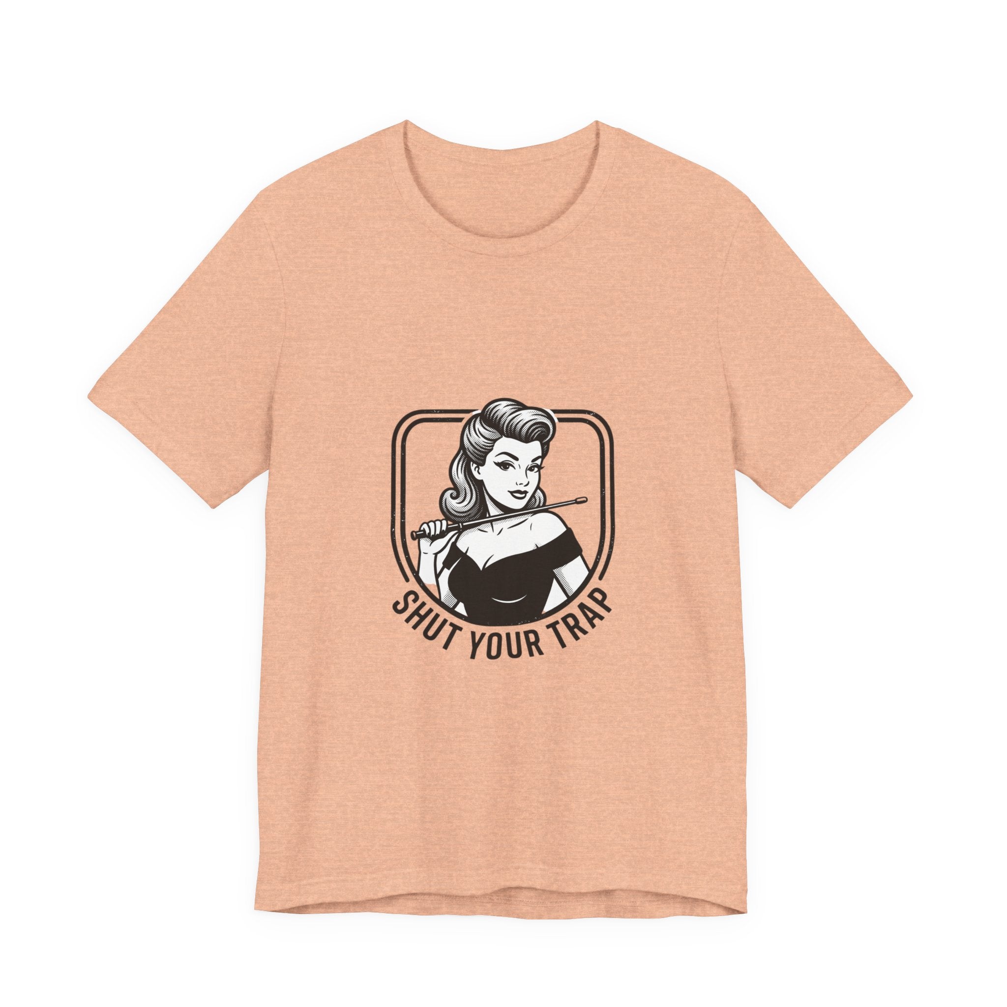 v2 Shut Your Trap Vintage Twirling Tee - For Twirlers & Coaches