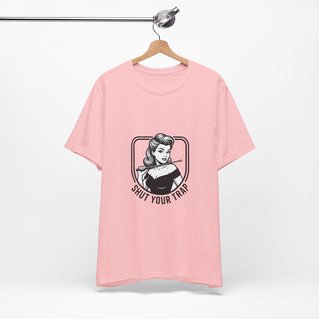 v2 Shut Your Trap Vintage Twirling Tee - For Twirlers & Coaches