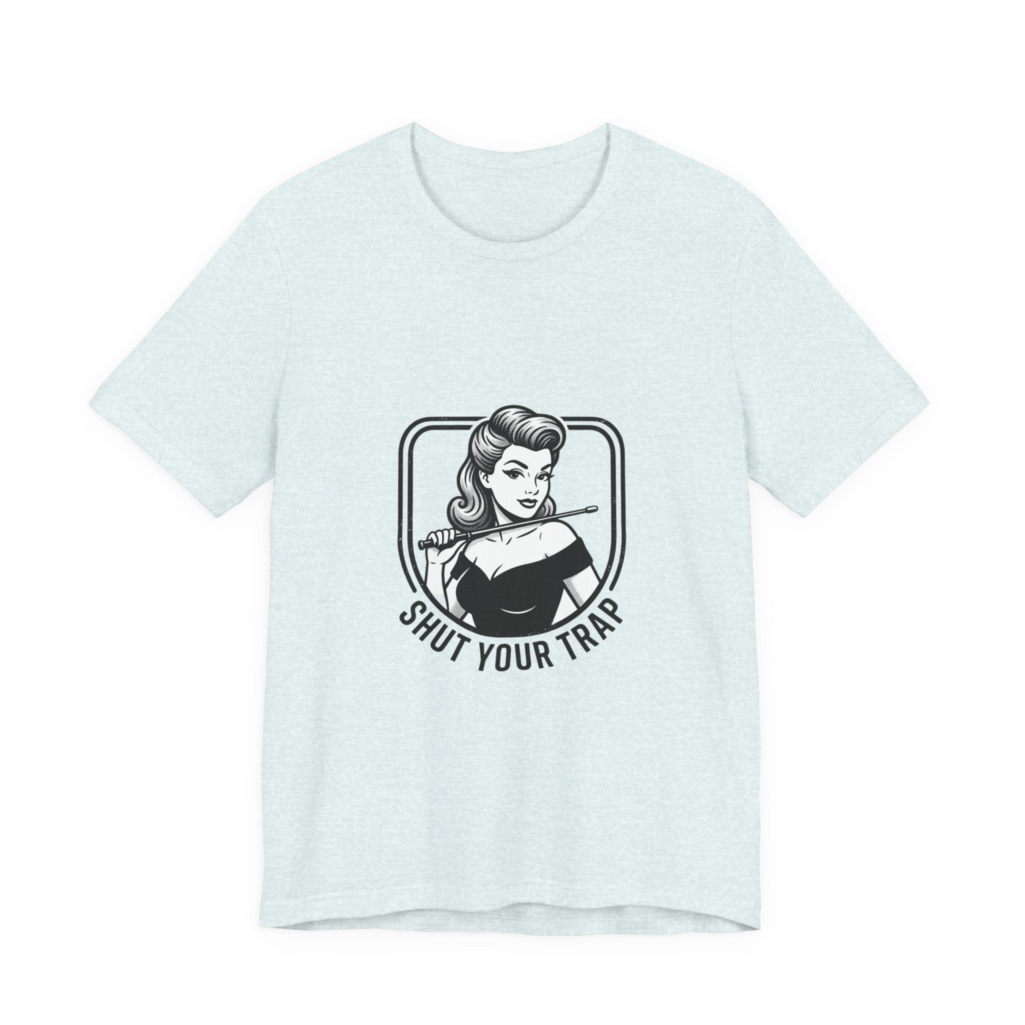 v2 Shut Your Trap Vintage Twirling Tee - For Twirlers & Coaches