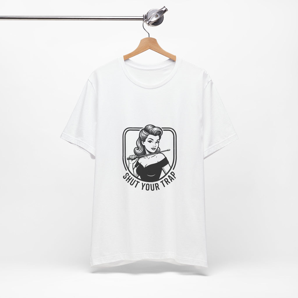v2 Shut Your Trap Vintage Twirling Tee - For Twirlers & Coaches