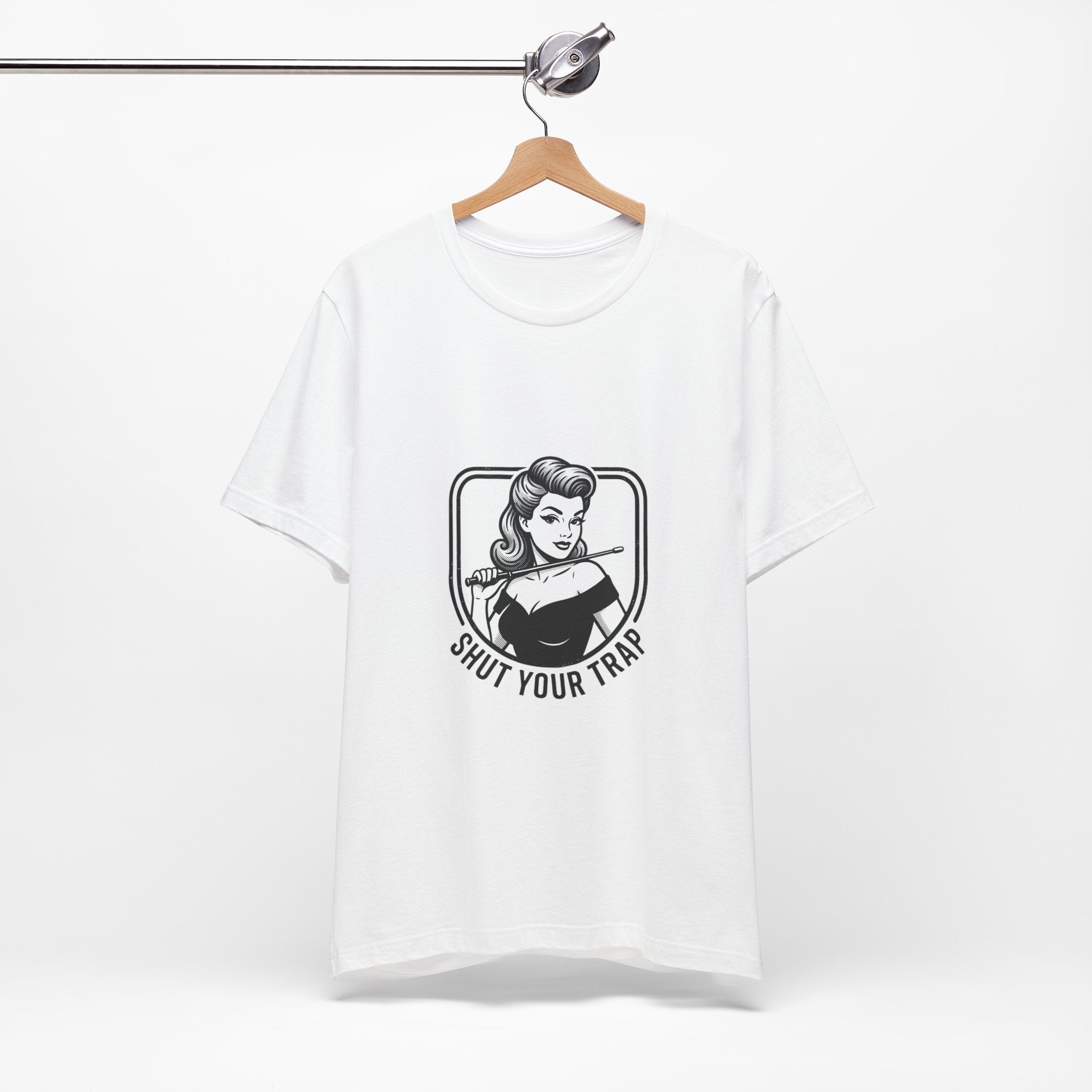 v2 Shut Your Trap Vintage Twirling Tee - For Twirlers & Coaches