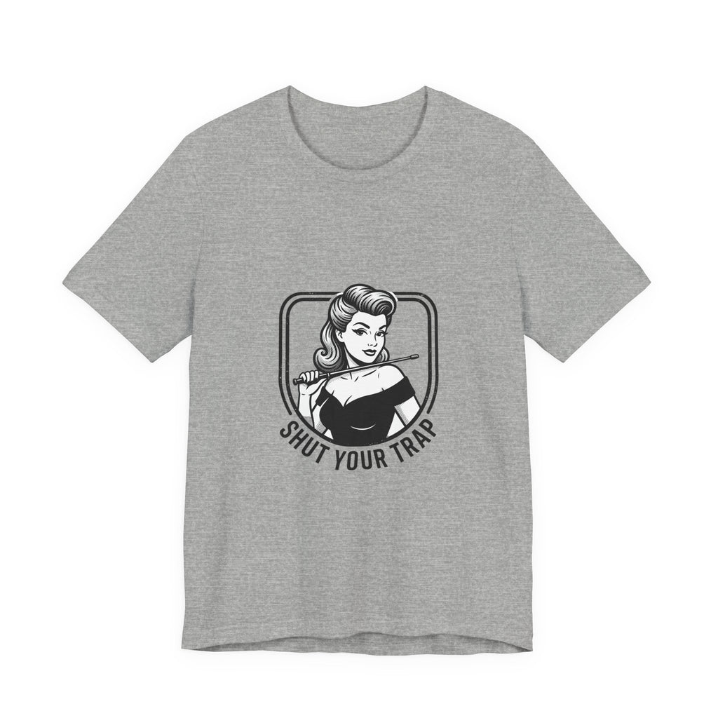 v2 Shut Your Trap Vintage Twirling Tee - For Twirlers & Coaches