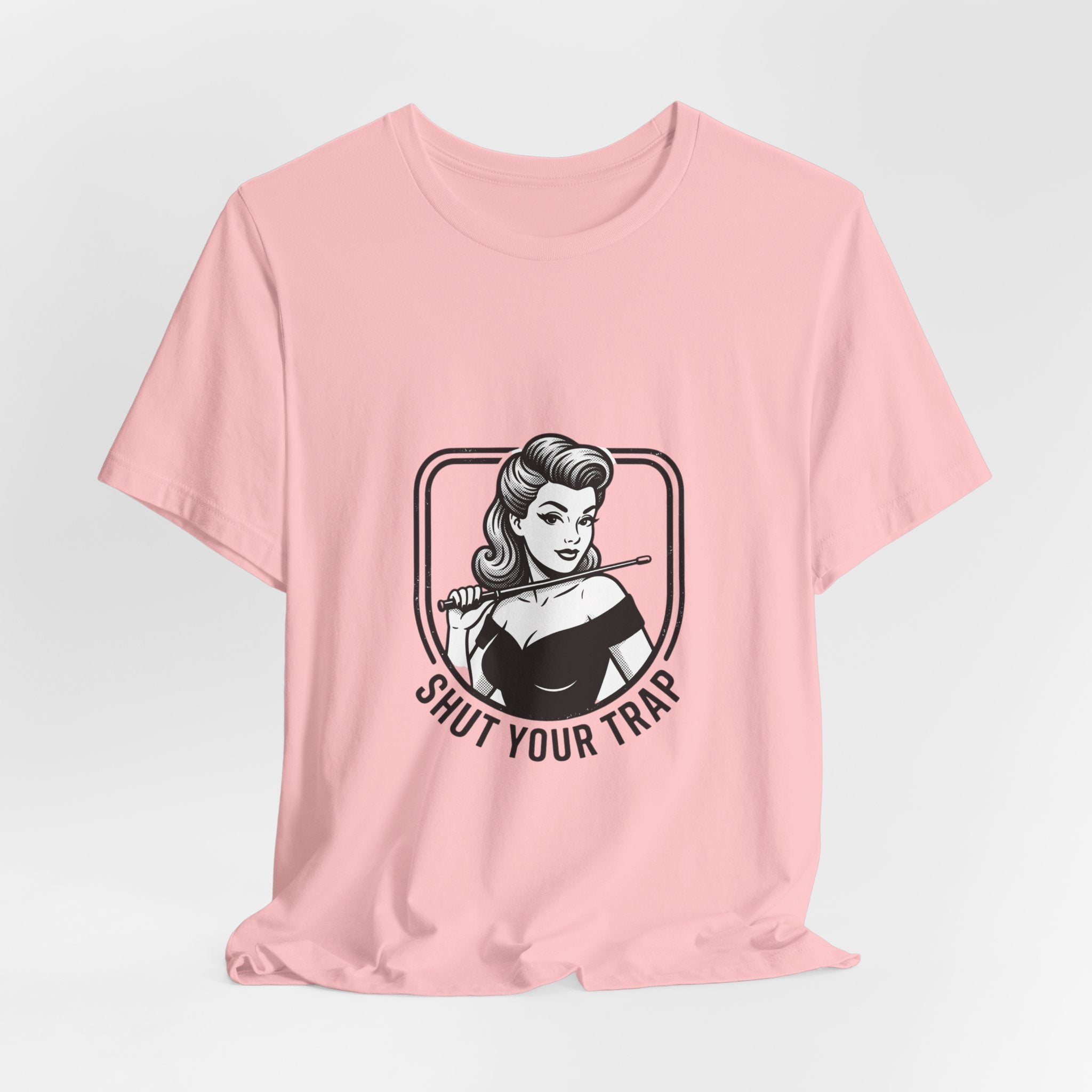 v2 Shut Your Trap Vintage Twirling Tee - For Twirlers & Coaches