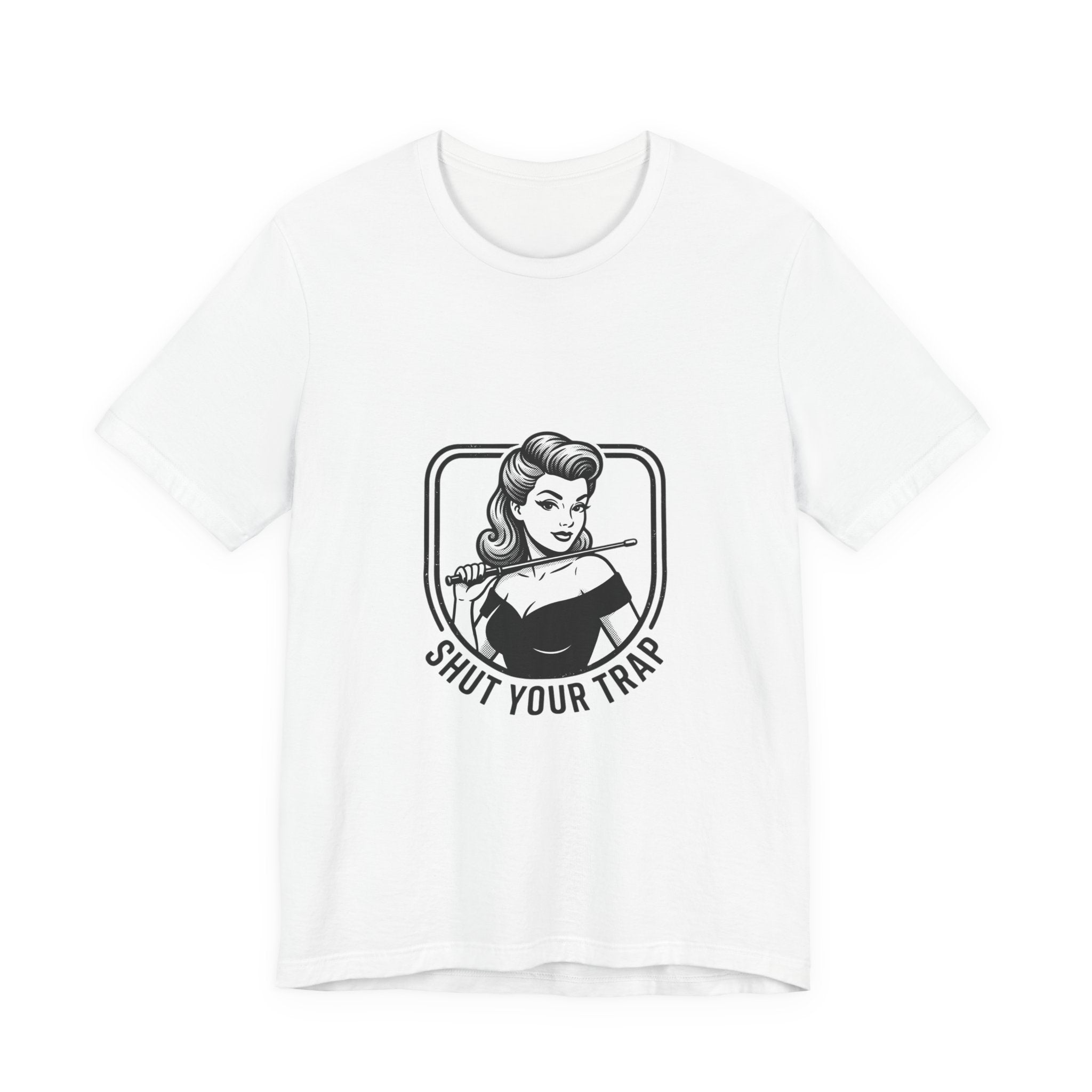 v2 Shut Your Trap Vintage Twirling Tee - For Twirlers & Coaches