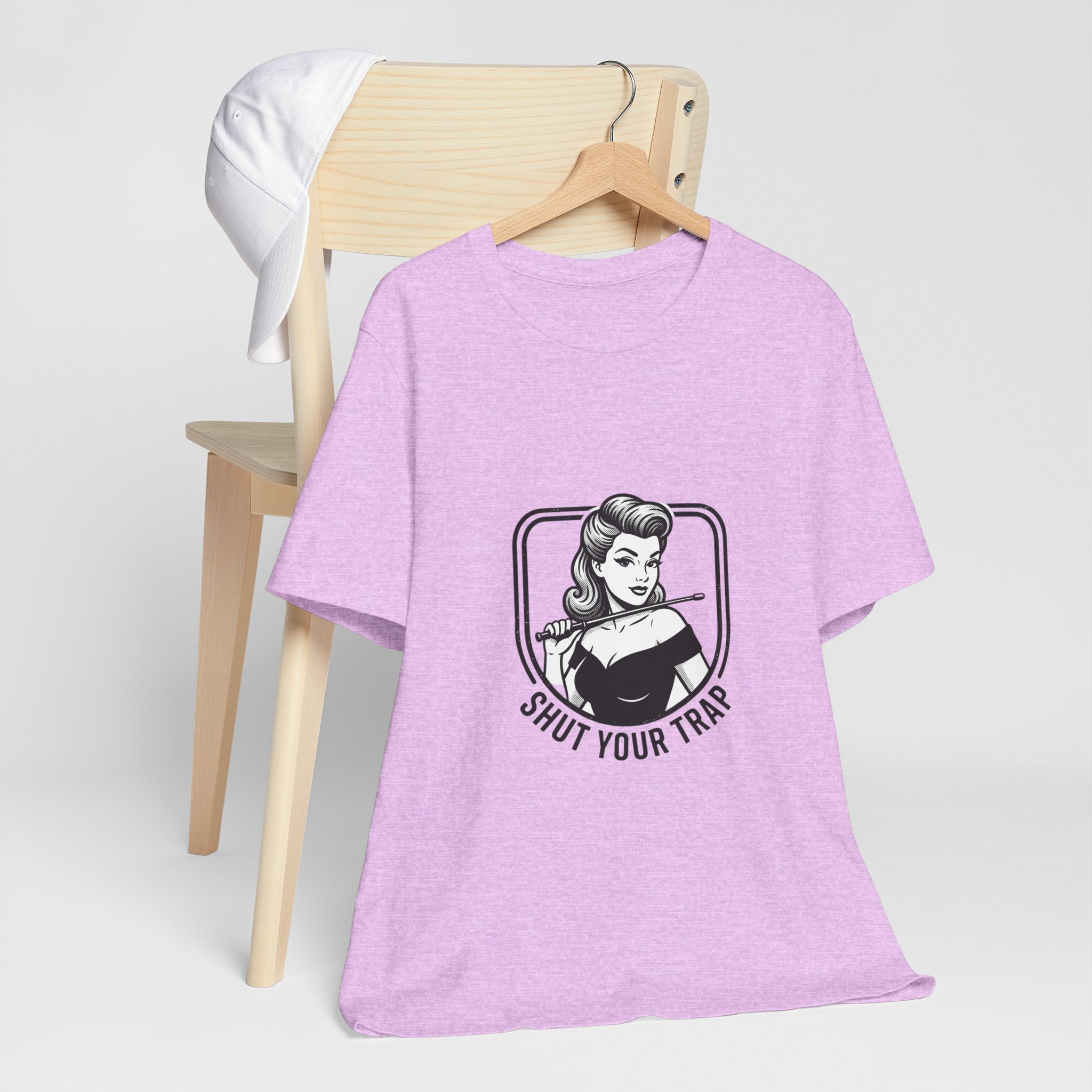 v2 Shut Your Trap Vintage Twirling Tee - For Twirlers & Coaches