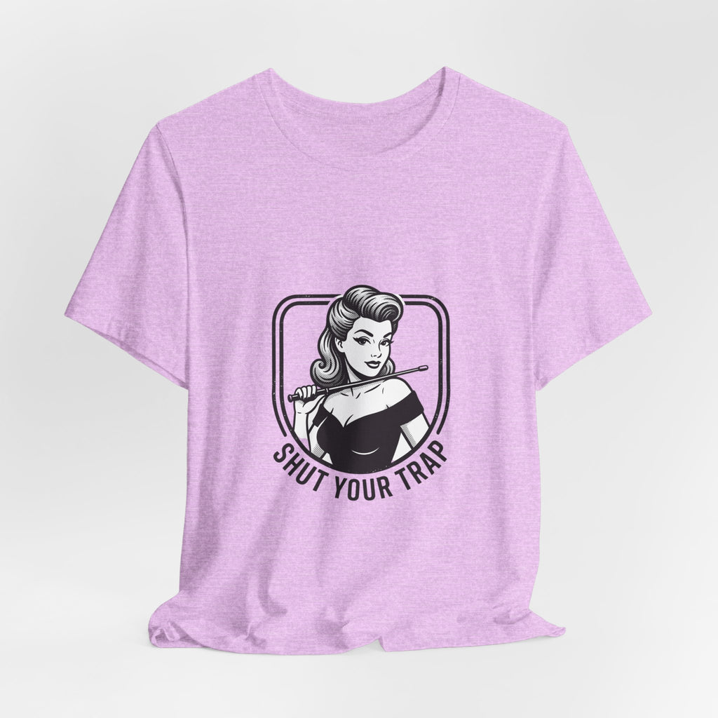 v2 Shut Your Trap Vintage Twirling Tee - For Twirlers & Coaches