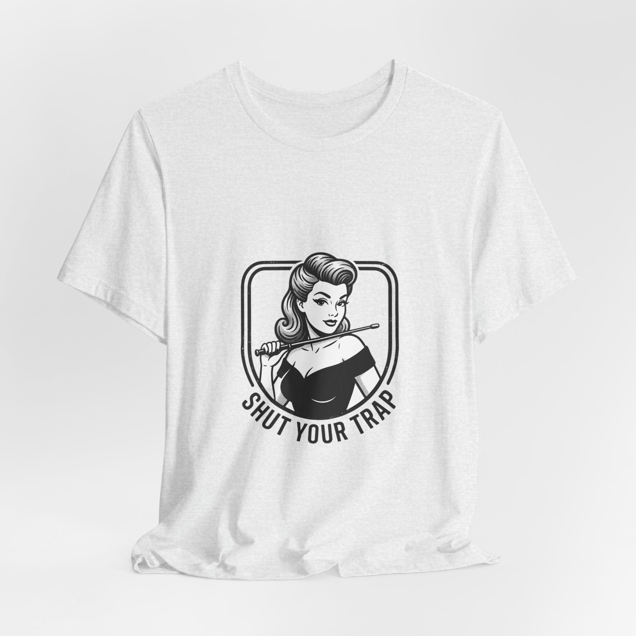 v2 Shut Your Trap Vintage Twirling Tee - For Twirlers & Coaches