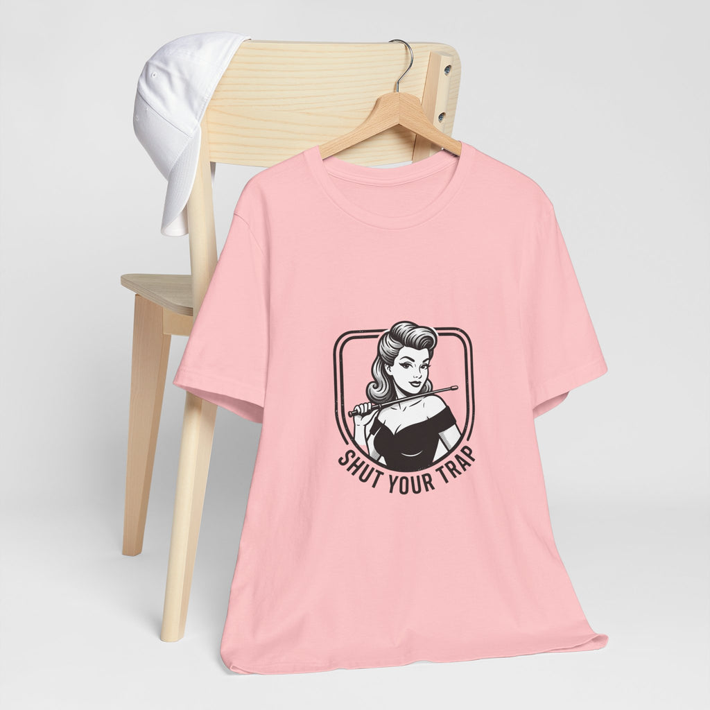 v2 Shut Your Trap Vintage Twirling Tee - For Twirlers & Coaches