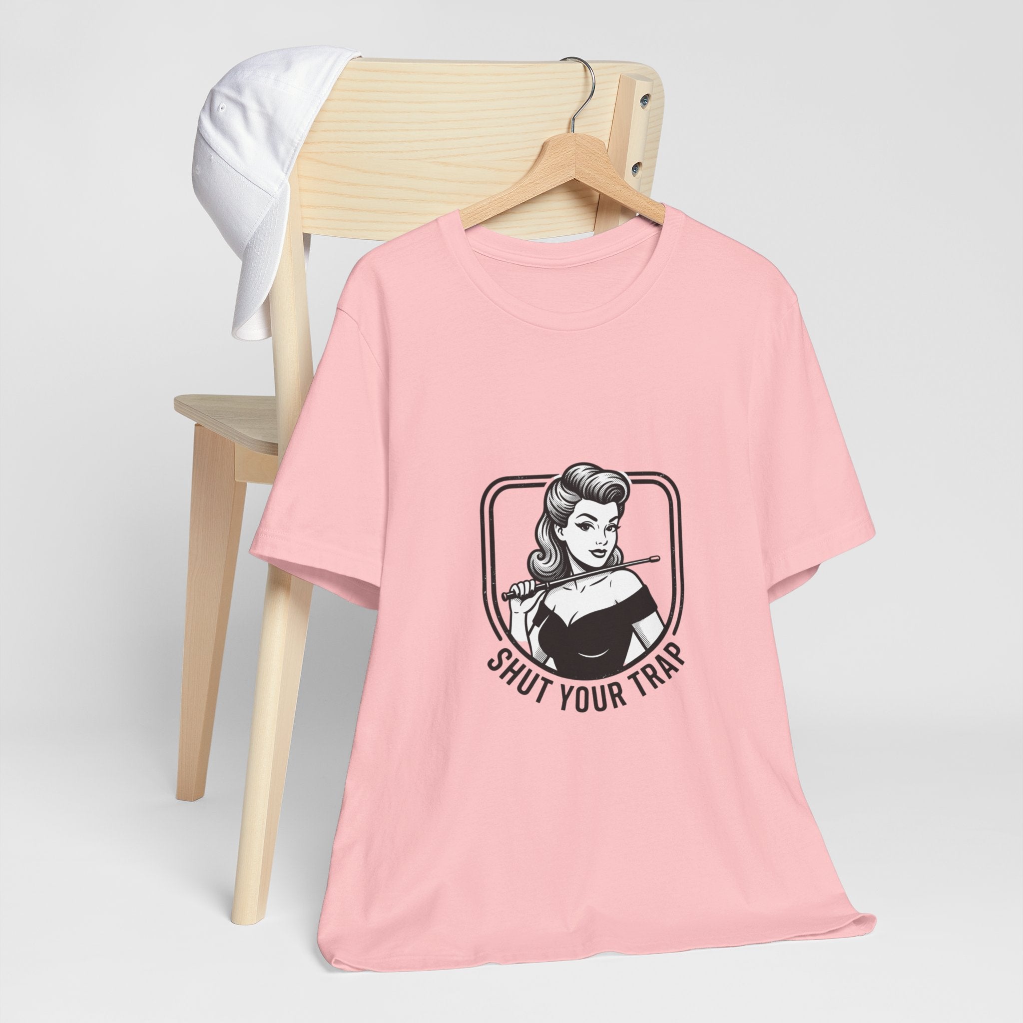 v2 Shut Your Trap Vintage Twirling Tee - For Twirlers & Coaches