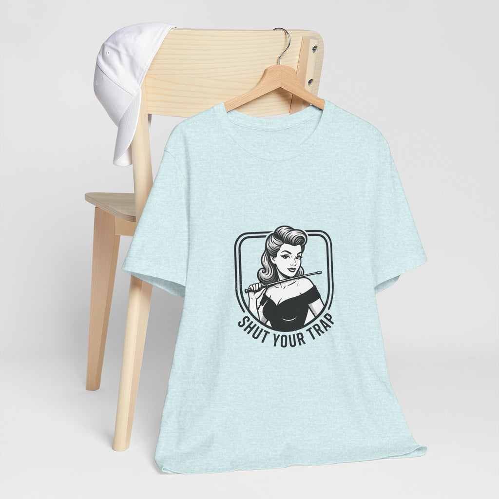 v2 Shut Your Trap Vintage Twirling Tee - For Twirlers & Coaches