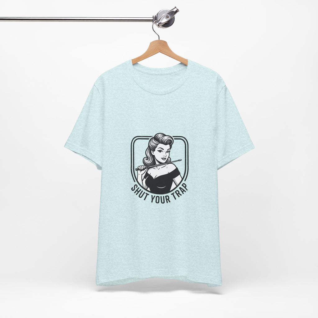 v2 Shut Your Trap Vintage Twirling Tee - For Twirlers & Coaches