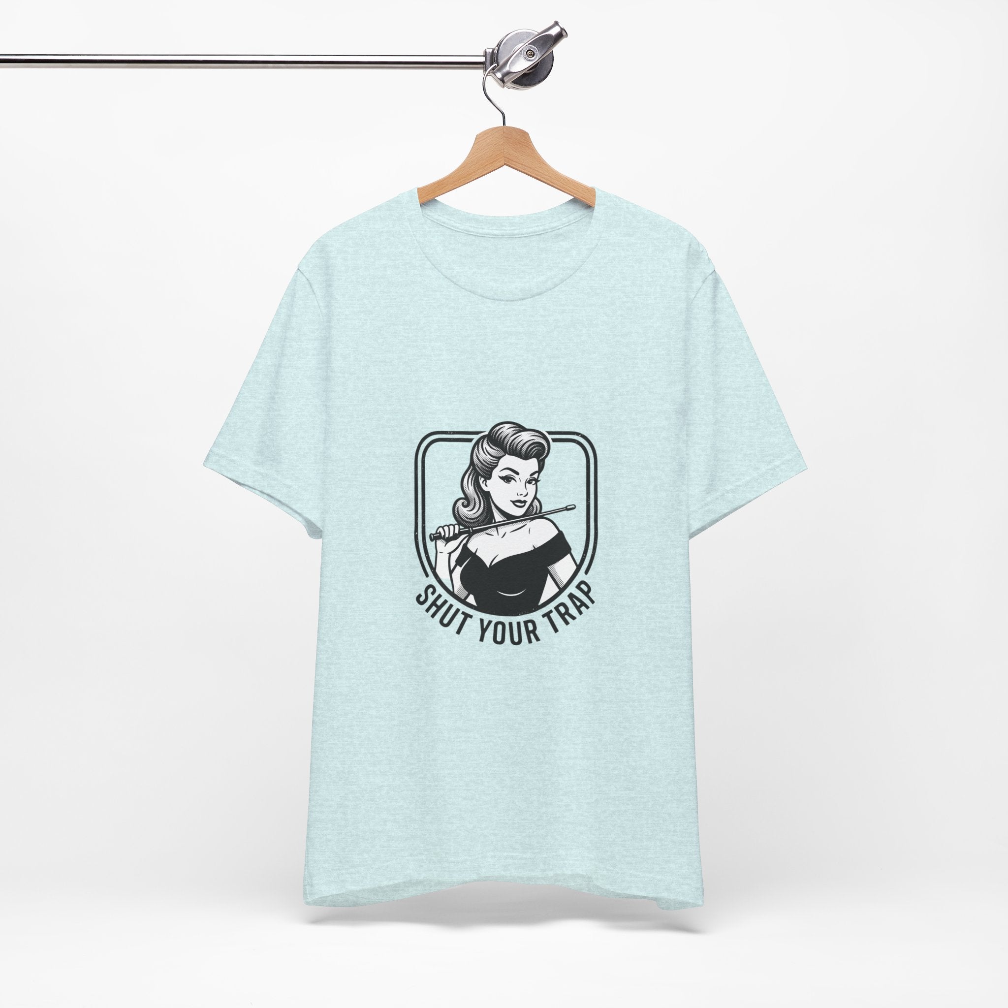 v2 Shut Your Trap Vintage Twirling Tee - For Twirlers & Coaches