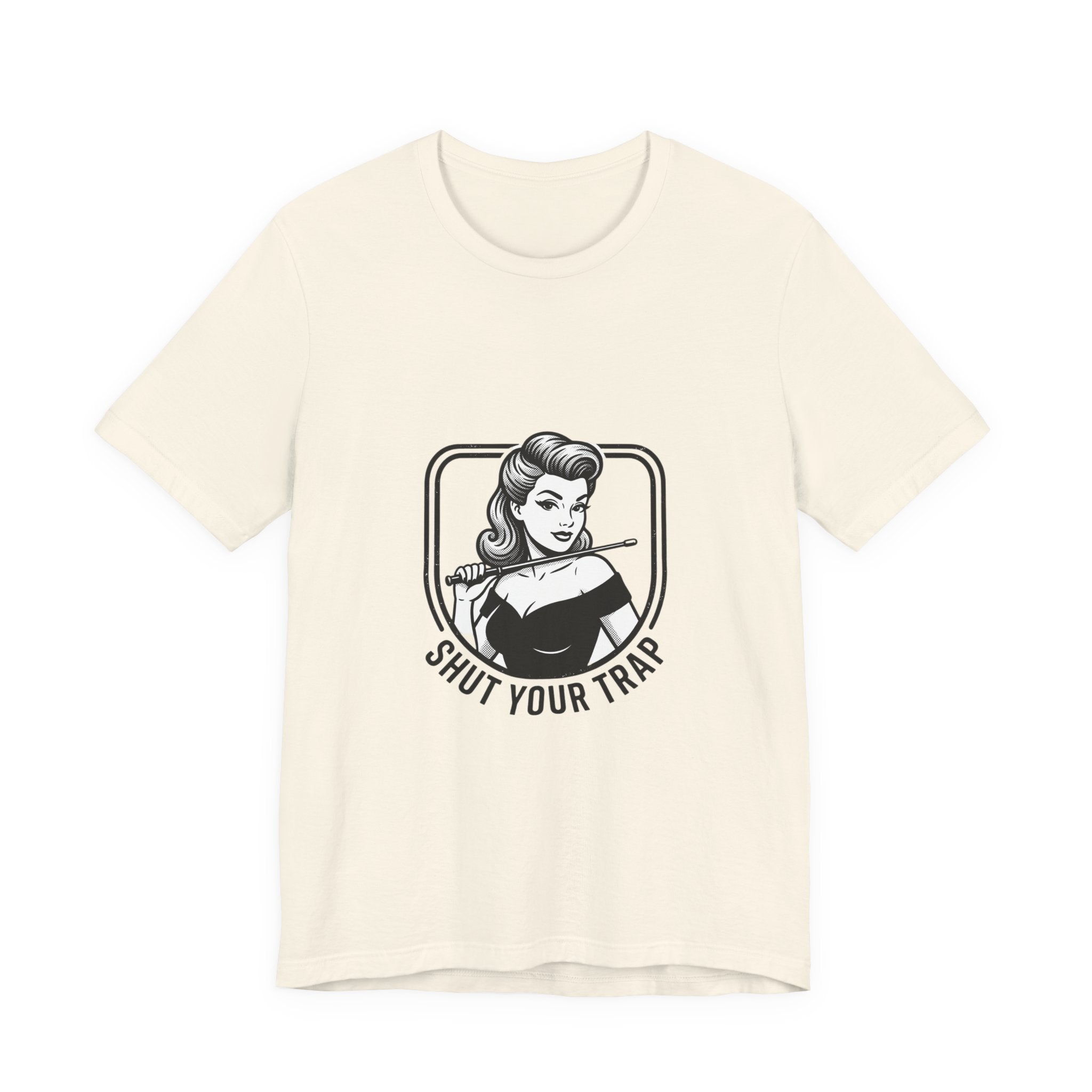 v2 Shut Your Trap Vintage Twirling Tee - For Twirlers & Coaches