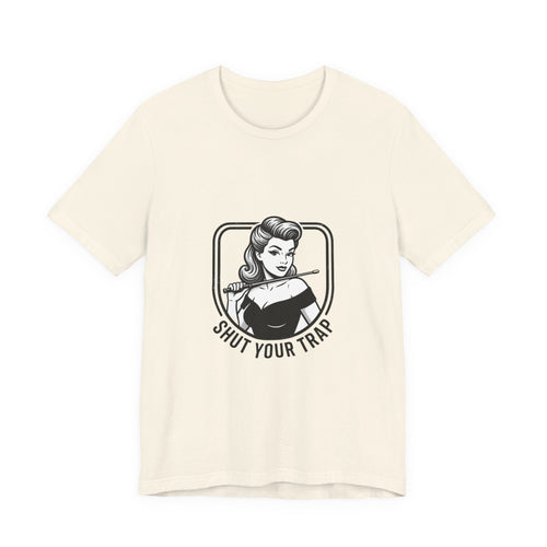 v2 Shut Your Trap Vintage Twirling Tee - For Twirlers & Coaches