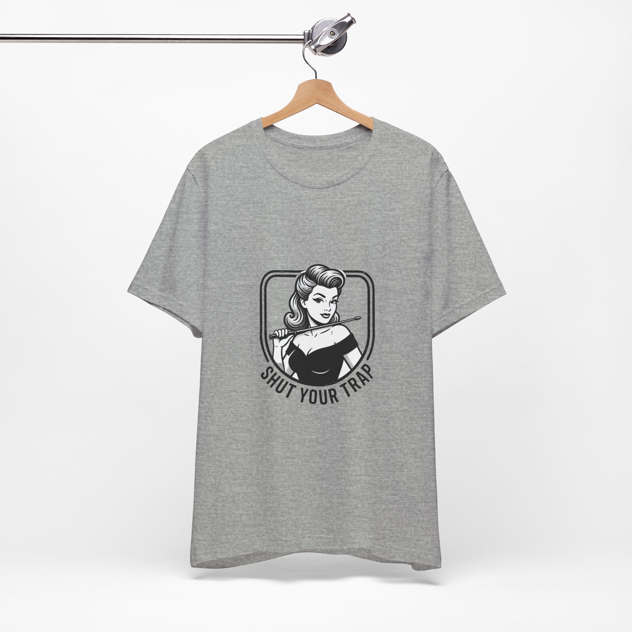 v2 Shut Your Trap Vintage Twirling Tee - For Twirlers & Coaches