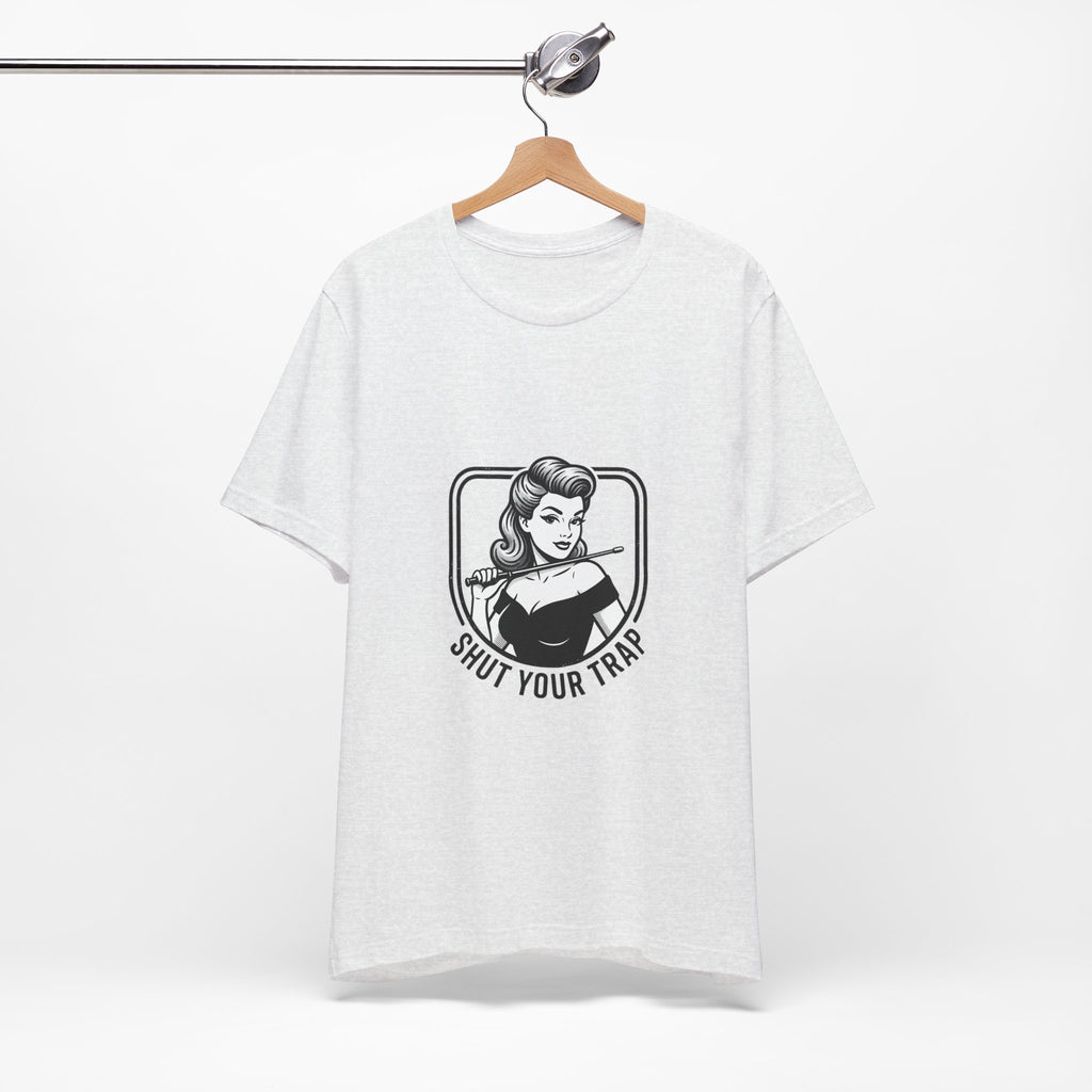 v2 Shut Your Trap Vintage Twirling Tee - For Twirlers & Coaches