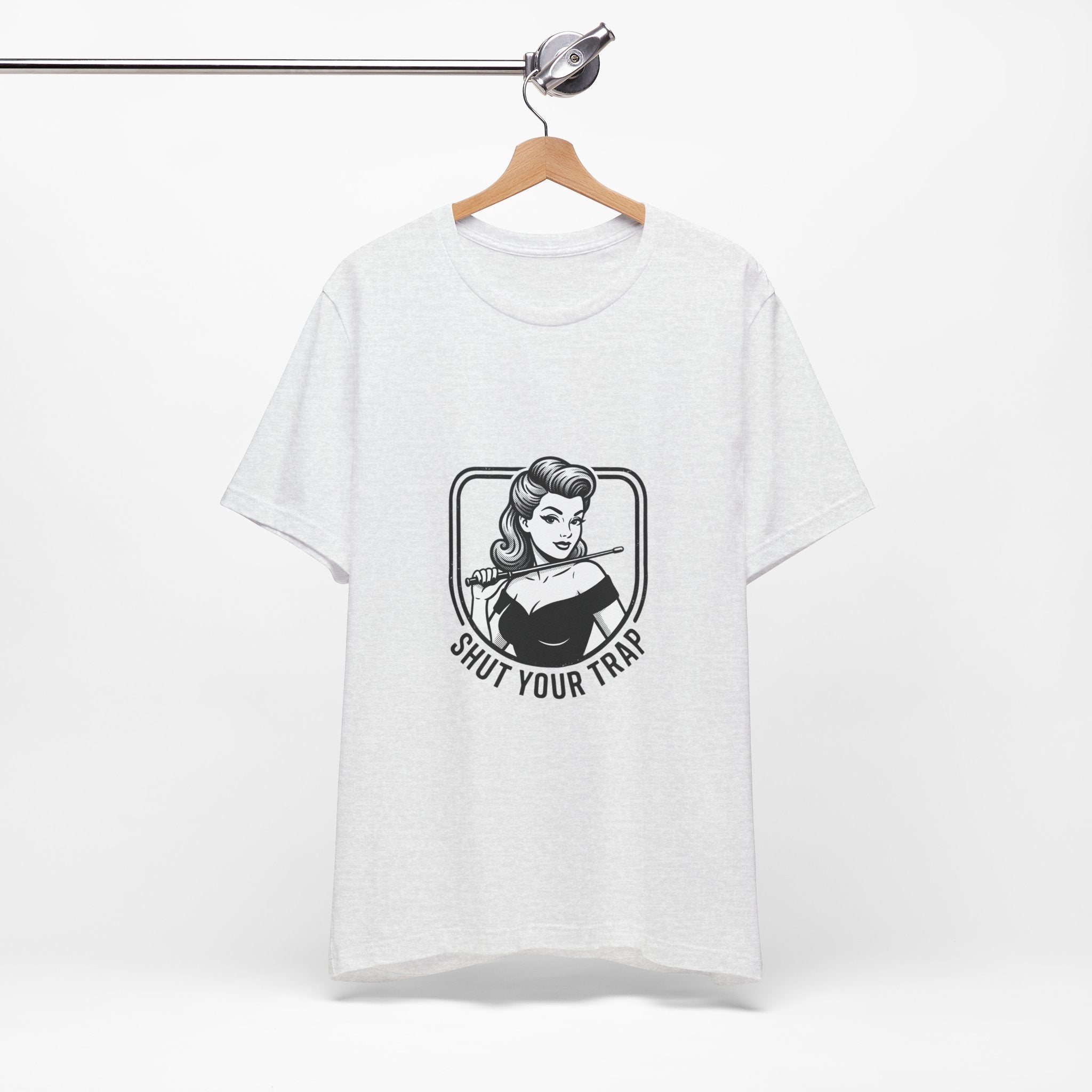 v2 Shut Your Trap Vintage Twirling Tee - For Twirlers & Coaches