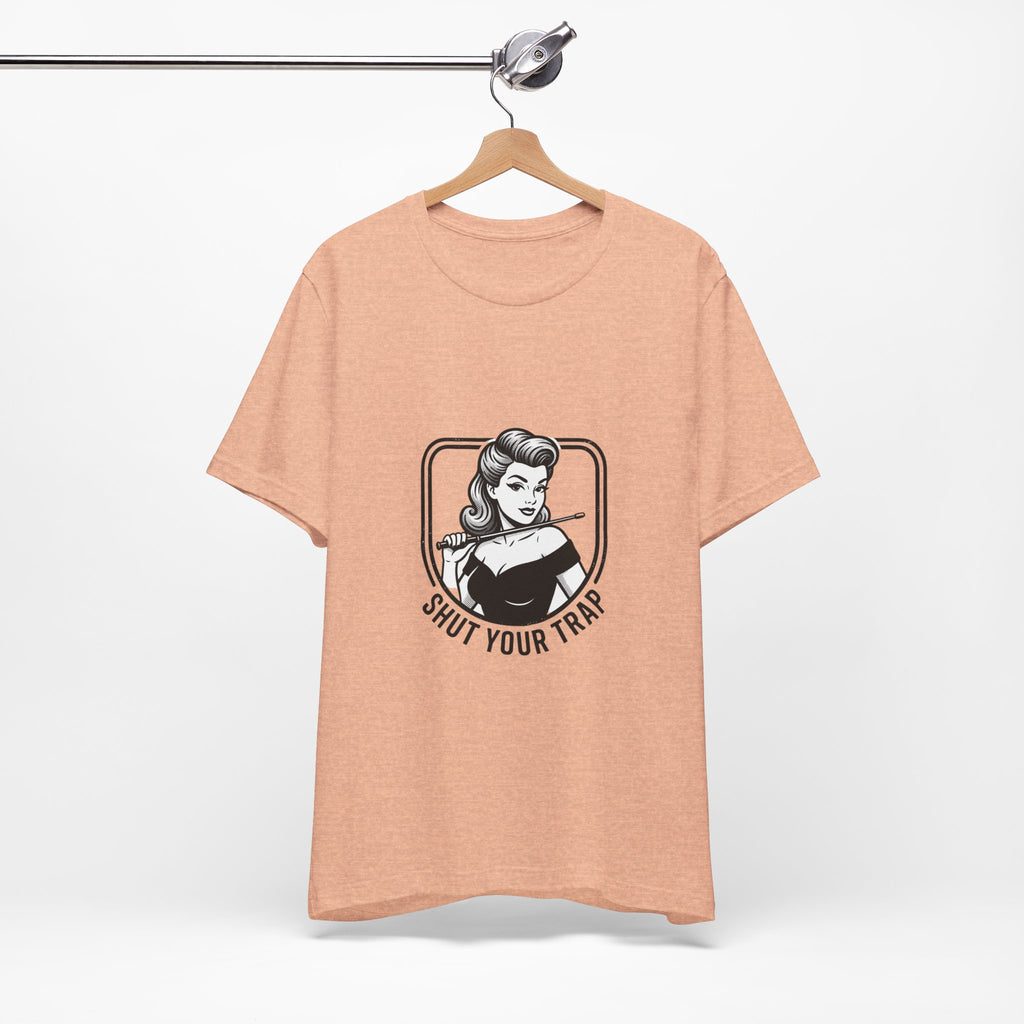 v2 Shut Your Trap Vintage Twirling Tee - For Twirlers & Coaches