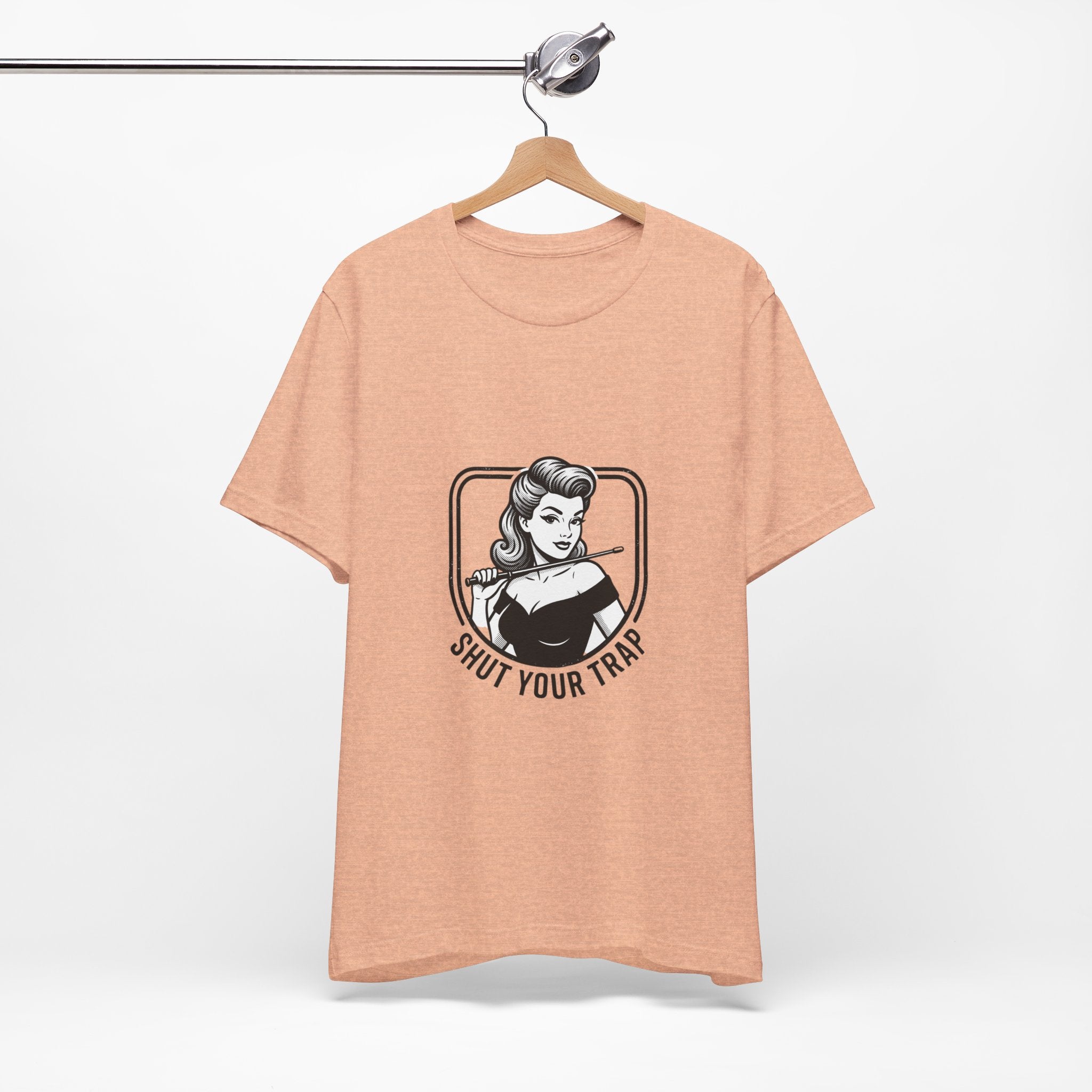 v2 Shut Your Trap Vintage Twirling Tee - For Twirlers & Coaches