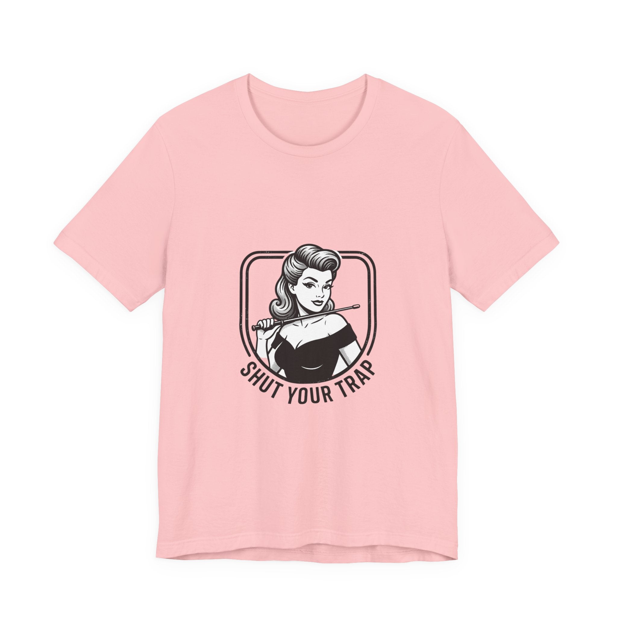 v2 Shut Your Trap Vintage Twirling Tee - For Twirlers & Coaches