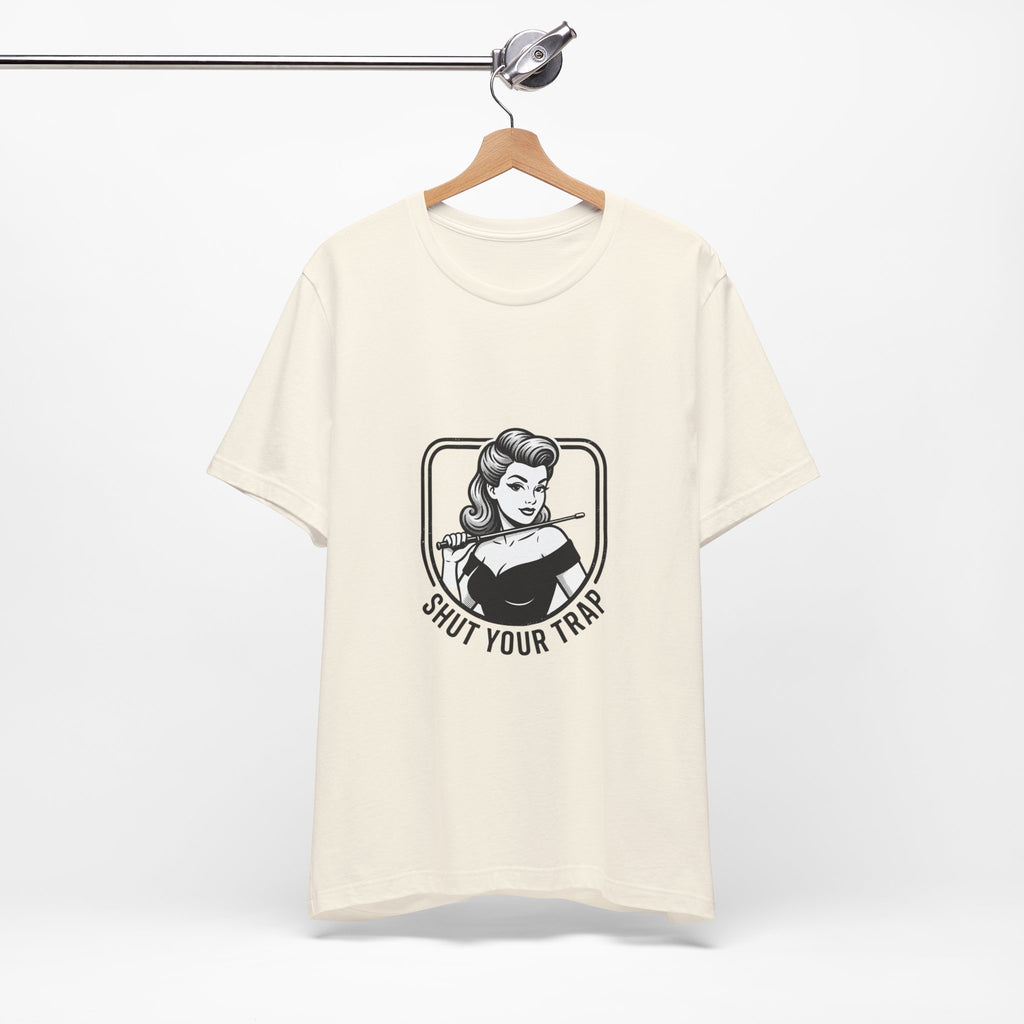 v2 Shut Your Trap Vintage Twirling Tee - For Twirlers & Coaches