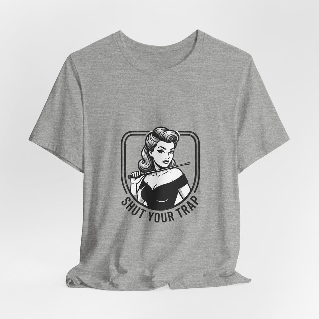 v2 Shut Your Trap Vintage Twirling Tee - For Twirlers & Coaches