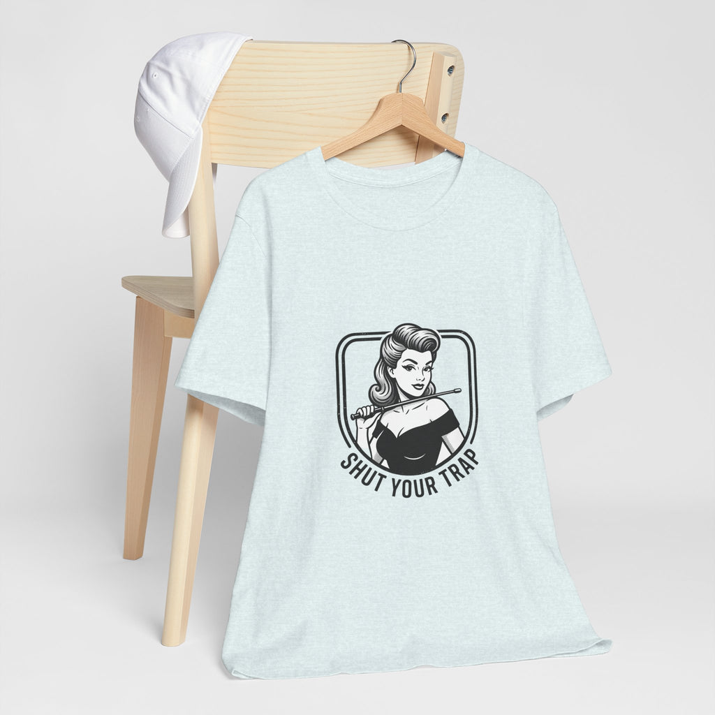v2 Shut Your Trap Vintage Twirling Tee - For Twirlers & Coaches