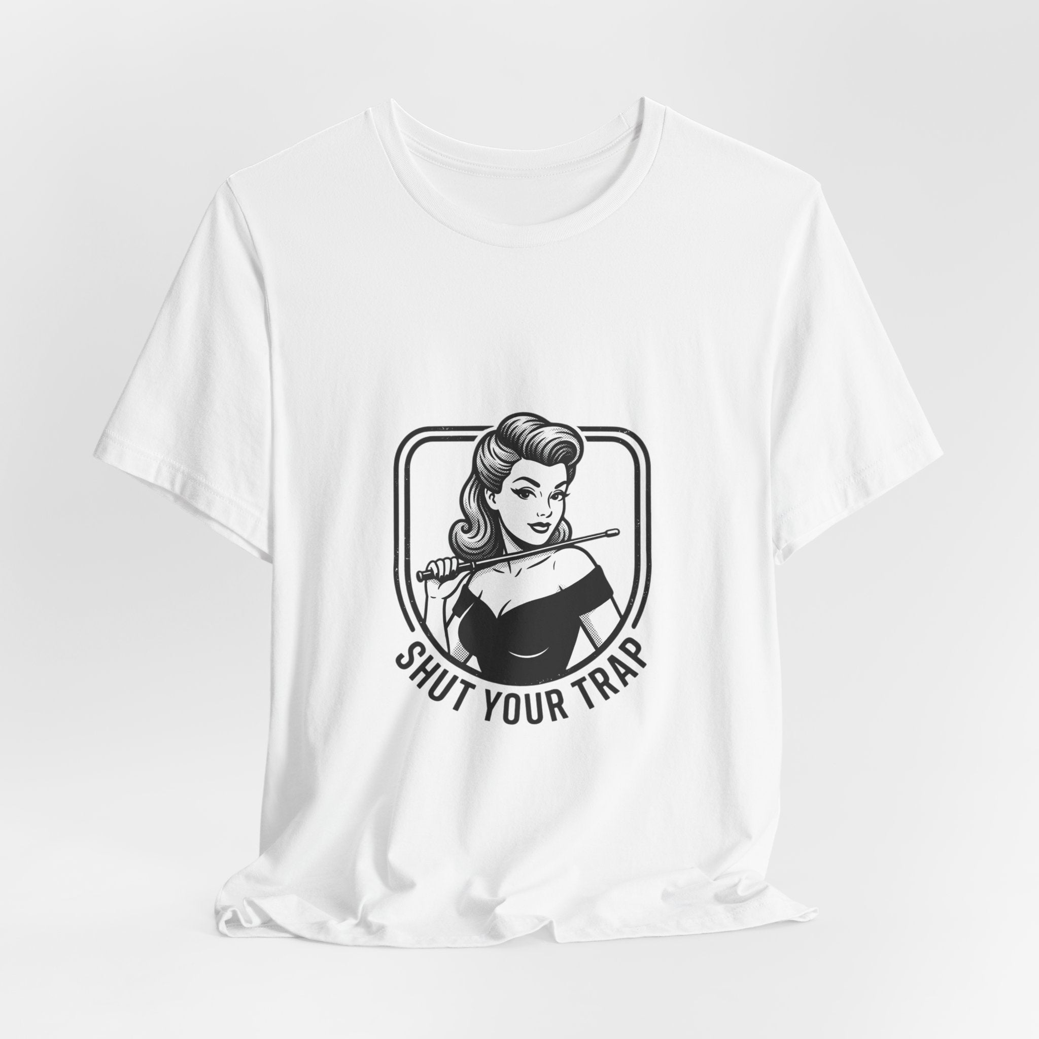 v2 Shut Your Trap Vintage Twirling Tee - For Twirlers & Coaches