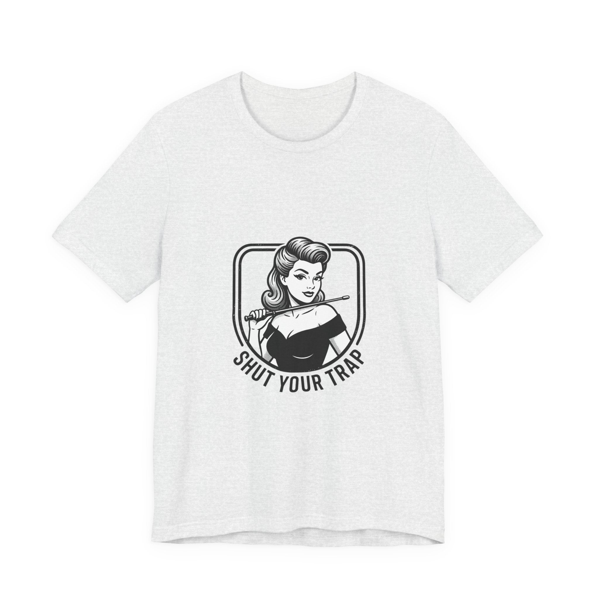 v2 Shut Your Trap Vintage Twirling Tee - For Twirlers & Coaches